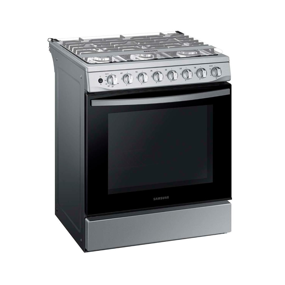 Estufa Samsung de Piso 30" con 6 Quemadores de Gas LP