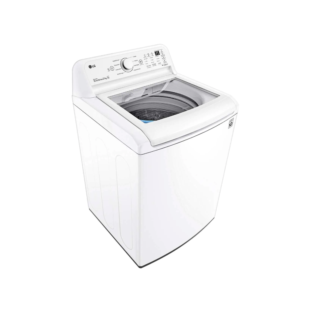 Lavadora LG Automática 21 kg Blanca
