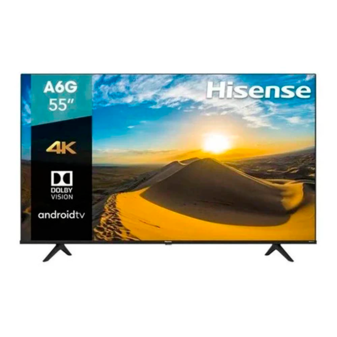 Hisense Pantalla 55" 4K Smart ULEDD