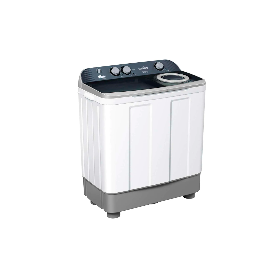 Lavadora Mabe Dos Tinas 13 kg Blanca